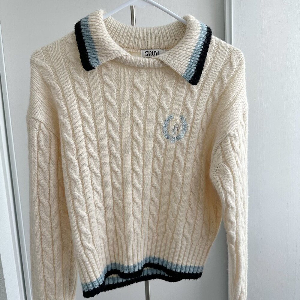 Korean brand Grove wool sweater